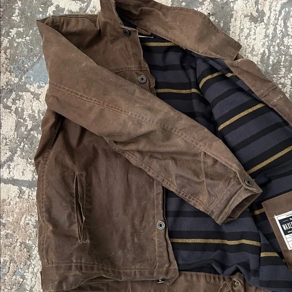 Flint and Tinder Waxed Trucker Jacket - Picture 5 of 7